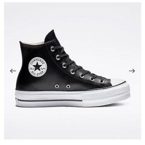 Converse Chuck Taylor All Star Lift Leather High Top Shoes